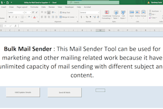 provide a bulk mail sending tool for your business
