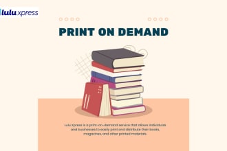 create a print on demand store through lulu xpress