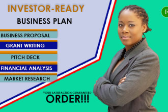 develop a detailed business plan, proposal, business plan writer, grants