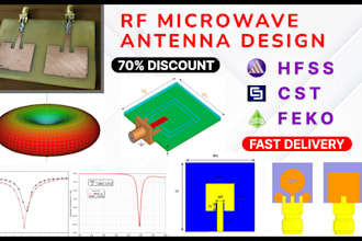 design and simulate rf microwave antenna in hfss and cst