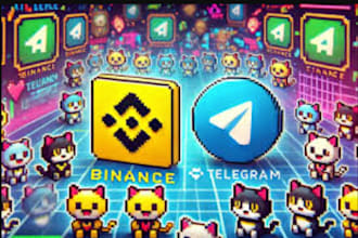 get you a telegram mini game bot and app of any kind
