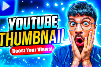 design amazing viral youtube thumbnail