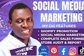 run shopify marketing facebook ads, instagram ads, google ads or tiktok shop ads