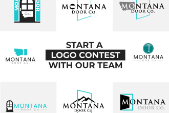 start a logo design contest with our team