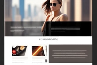 create a website in PHP, laravel, codeigniter