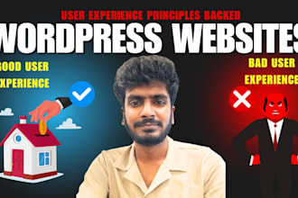 design a modern, conversion focused wordpress website with elementor