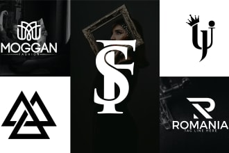 do modern luxury fashion, streetwear and clothing brand logo