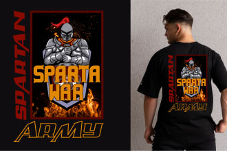 do custom typography and graphic t shirt design for men and women