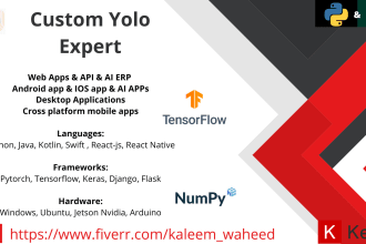 do custom yolo, pose estimation using machine learning, opencv