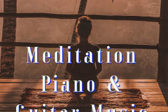 make copyright free original relaxation or meditation piano or guitar music