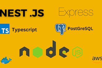 develop robust restful API using nodejs with either express or nestjs