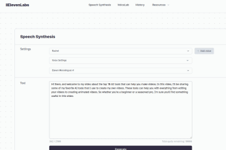 do ai text to speech, voice cloning using elevenlabs