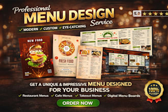 create menu design, digital menu, menu restaurant