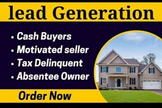 provide motivated sellers and cash buyer leads