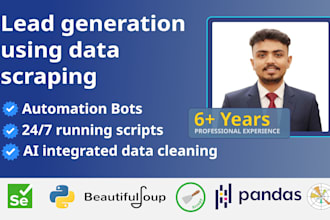 do web scraping and automation with python