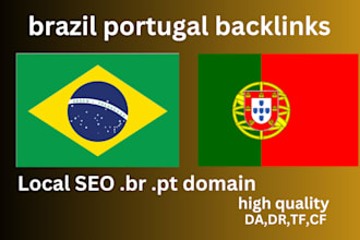 do high authority da dr tf backlinks brazil,portugal permanent seo link building