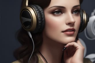 create a high quality british female ai voiceover in a day