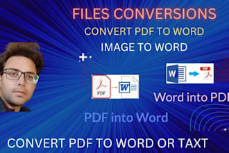 convert documents from pdf to word, word to pdf