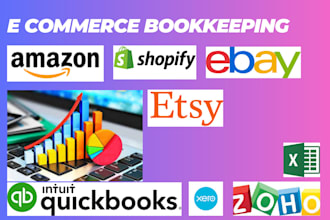 do e commerce bookkeeping in quick books online and xero