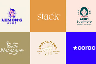 create a modern minimalist logo for your brand