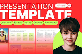 design a functional, branded powerpoint template