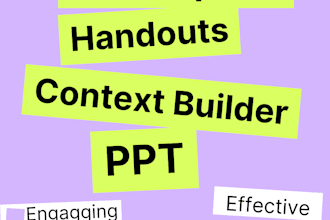 create engaging lesson plan,handout,ppt and context builder