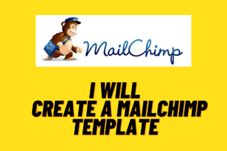 create an HTML email template