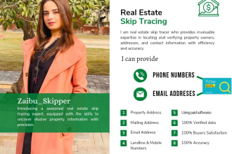 provide online investigations skip tracing in bulk for phones numbers and emails