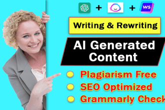 edit and rewrite chatgtp ai generated articles, essays, blogs