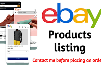 list your products on ebay etsy shopify, manage inventory