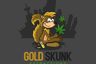 create a cannabis, marijuana, cbd, logo for your business