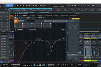mix, eq, master, clean or spice up your audio tracks