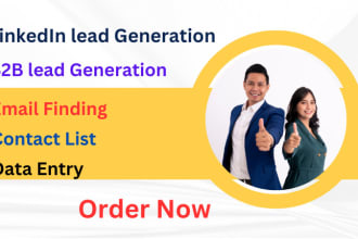 b2b lead generation,linkedin leads,business leads, email finder and contact list