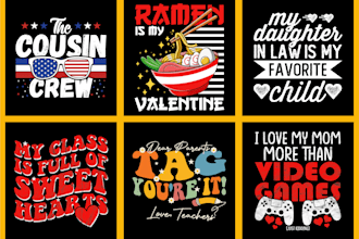 do awesome t shirt design typography graphic t shirt designs