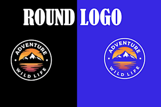 create circular  luxury stamp, seal, badge, , sticker and round logo