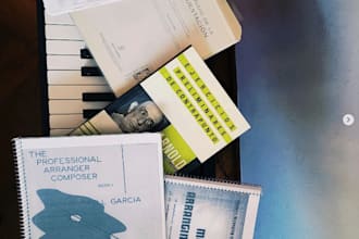 make arrangements for popular music orchestra
