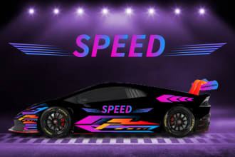 create professional van wrap design, car wrap design, any vehicle wrap design