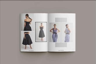 create business leaflets, booklets, and product catalogs