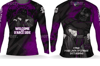 design full sublimation custom rash guard, mma, and fight apparel