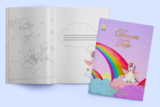 draw amazon KDP coloring books for children