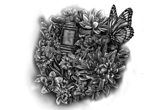 draw a unique sketch