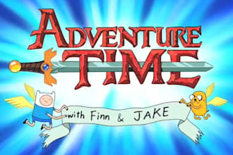 draw you in adventure time style