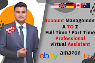 be your expert amazon etsy ebay virtual assistant and PPC specialist