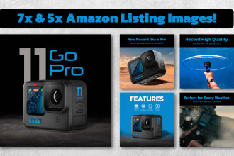 design amazon product listing images infographic lifestyle pictures