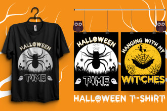 create custom halloween christmas holiday t shirt design