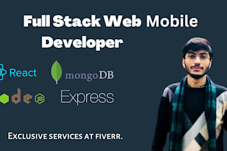 do full stack web development in mern and spring