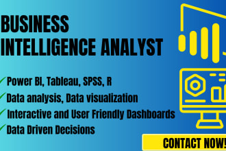 do data analysis using business intelligence tools