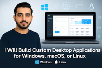 develop custom python desktop application