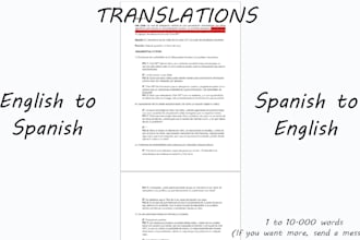translate docs in spanish to english and viceversa