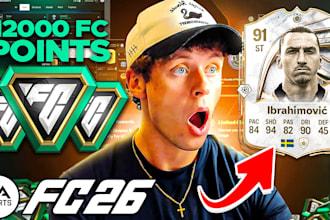 create fc 26 or any FIFA youtube thumbnail